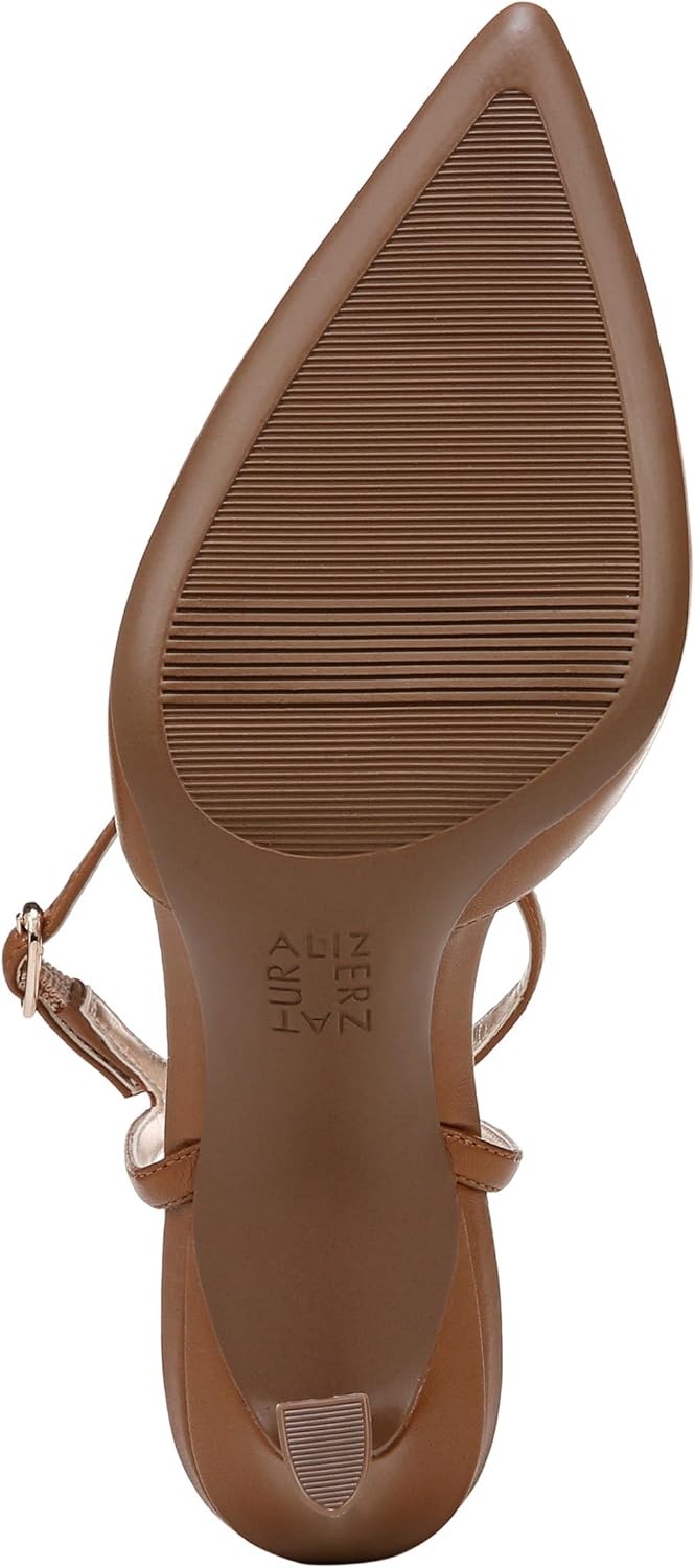 Naturalizer Womens Astrid Pointed Toe T-Strap Pump