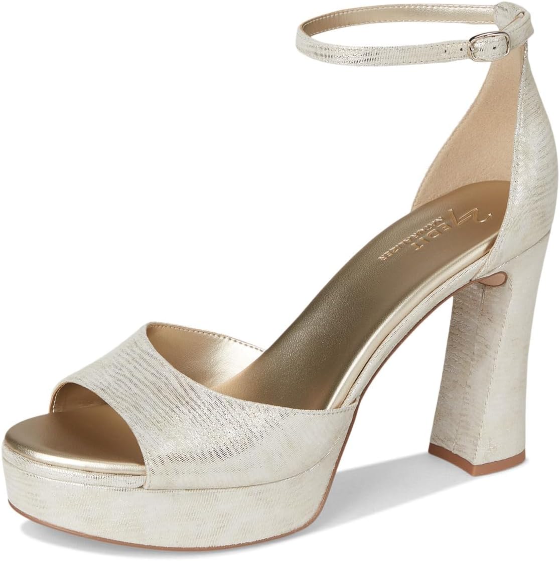 27 EDIT Womne's Delphie Ankle Strap Platform Dress Sandals