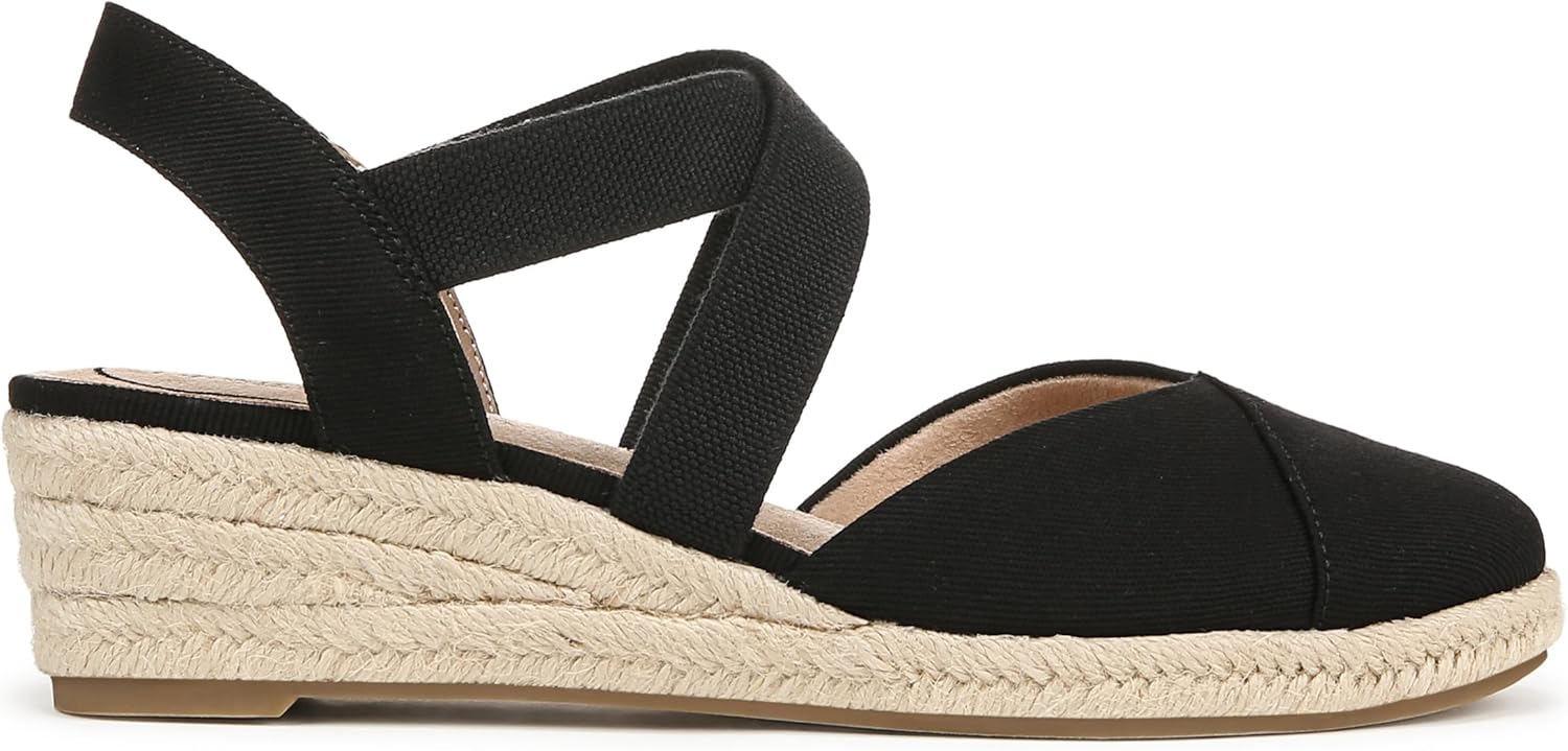 LifeStride Women's Kimball Espadrille Wedge Sandal