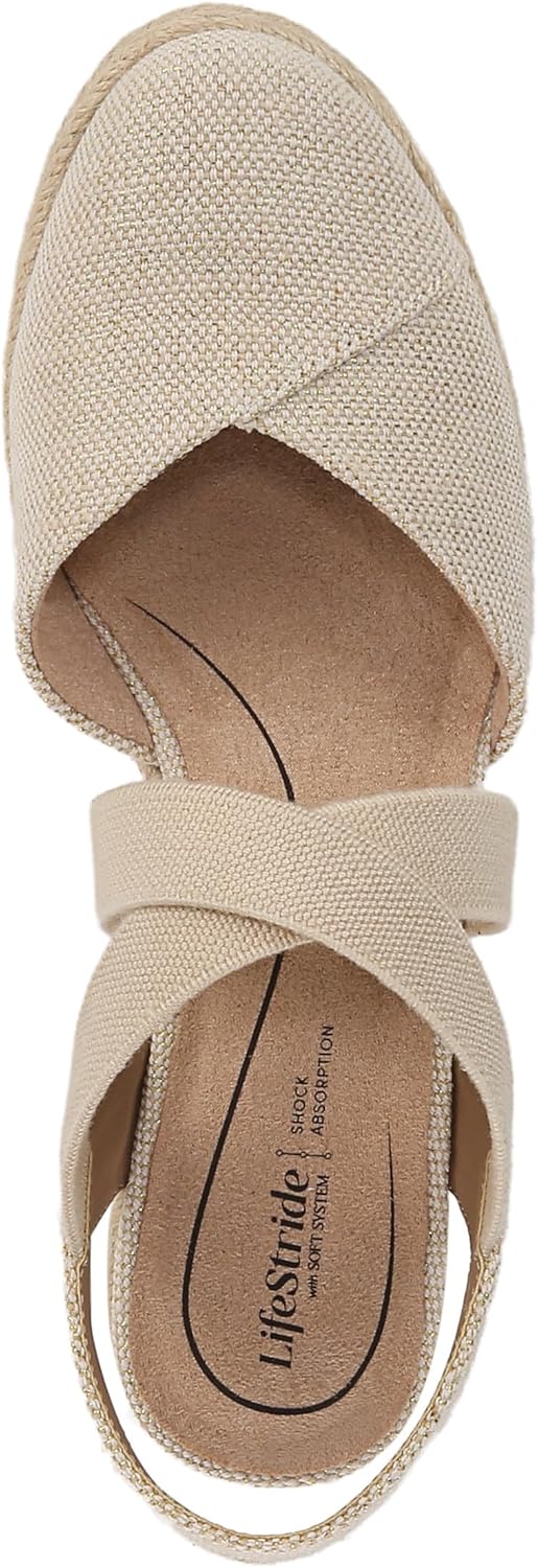 LifeStride Women's Kimball Espadrille Wedge Sandal