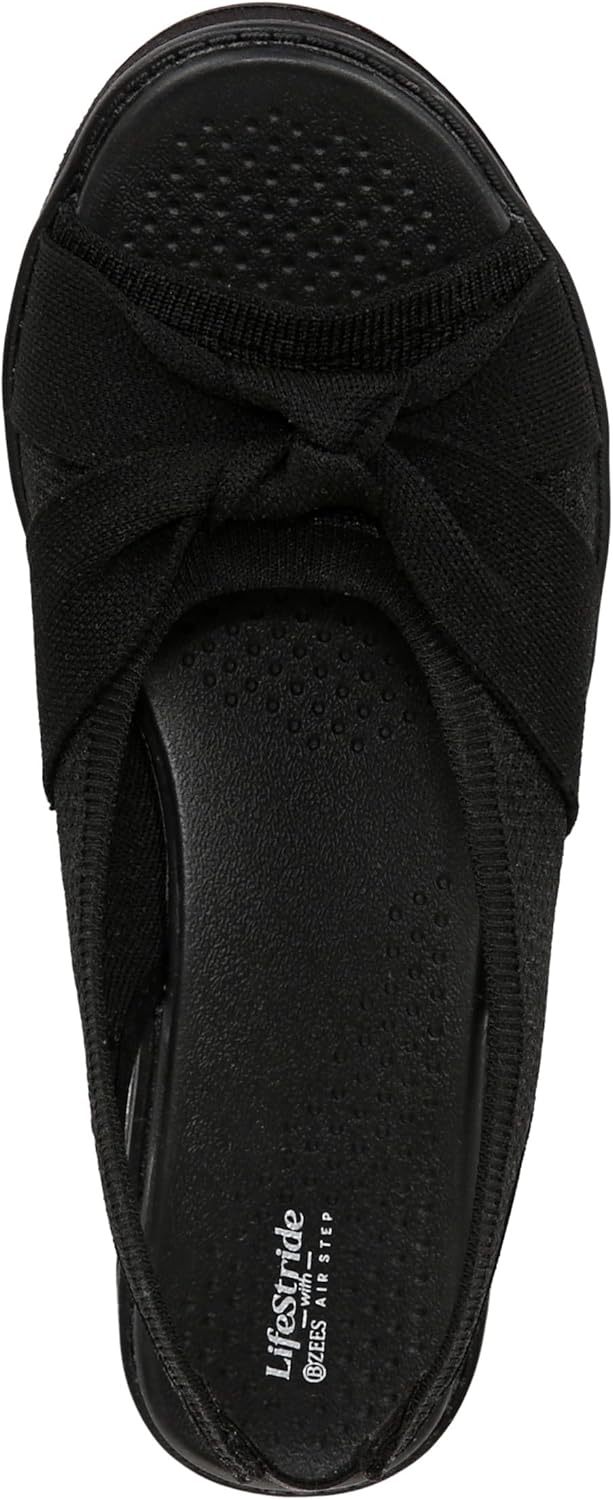 Bzees For Lifestride Women's Bell Slingback Wedge Sandal