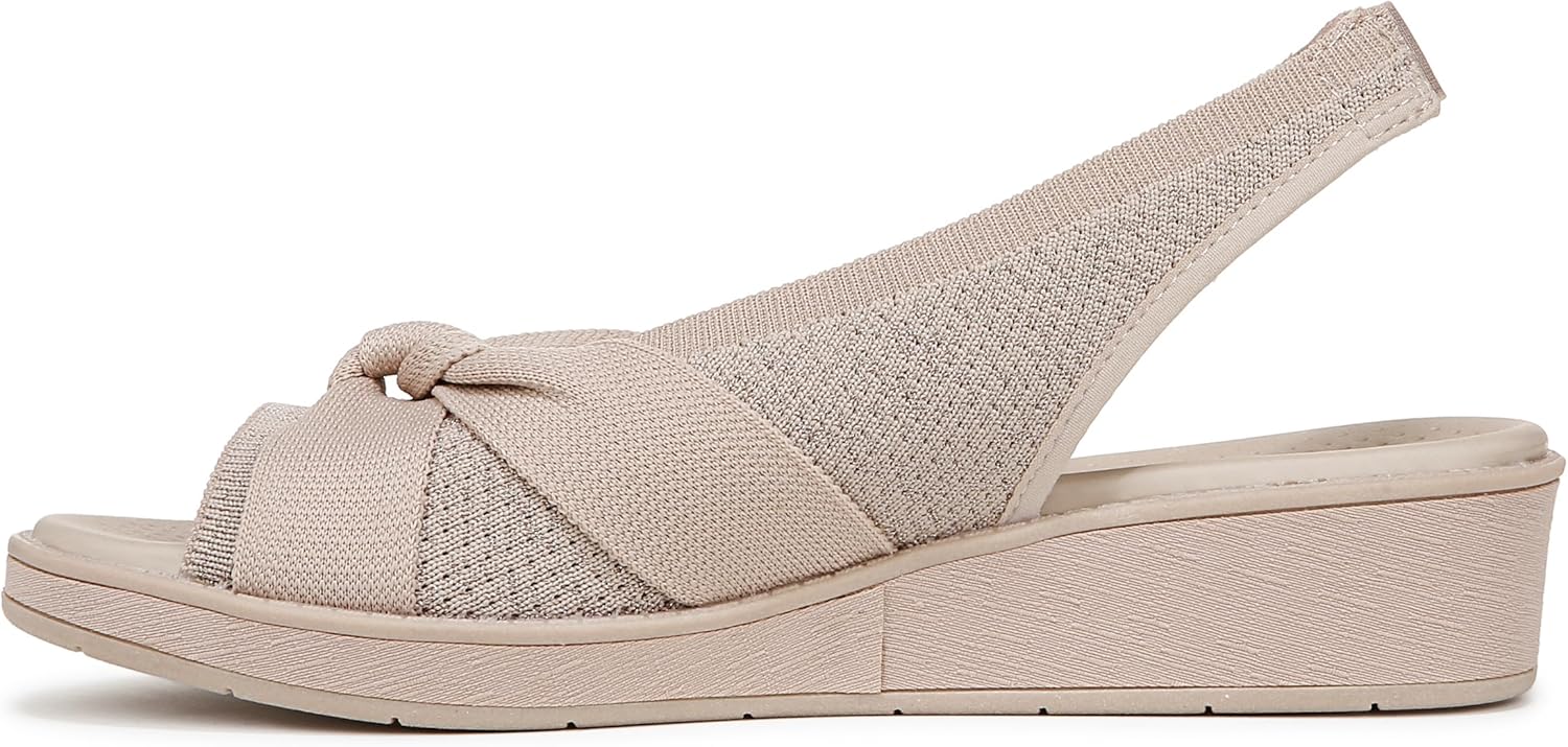 Bzees For Lifestride Women's Bell Slingback Wedge Sandal