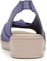 Bzees For Lifestride Women's Bell Slingback Wedge Sandal