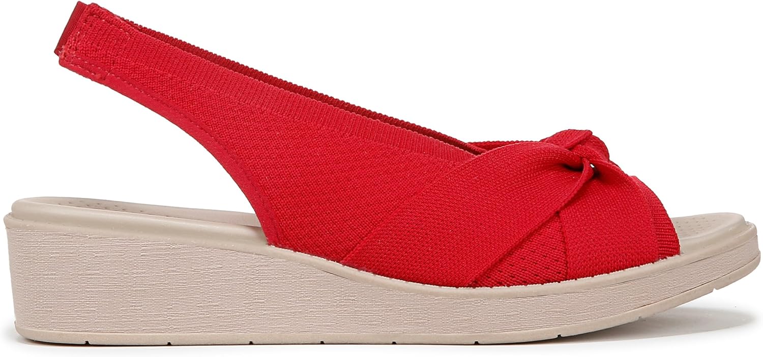 Bzees For Lifestride Women's Bell Slingback Wedge Sandal