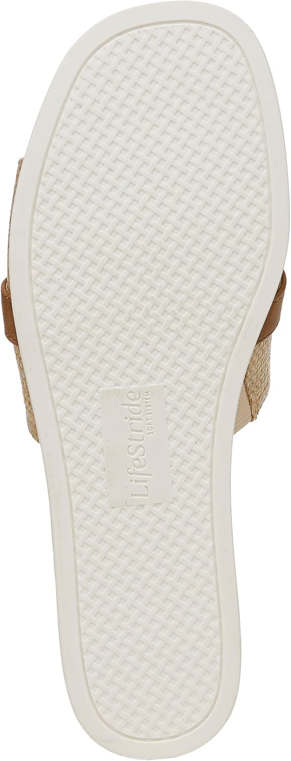 LifeStride Women's Genevieve Flat Sandal