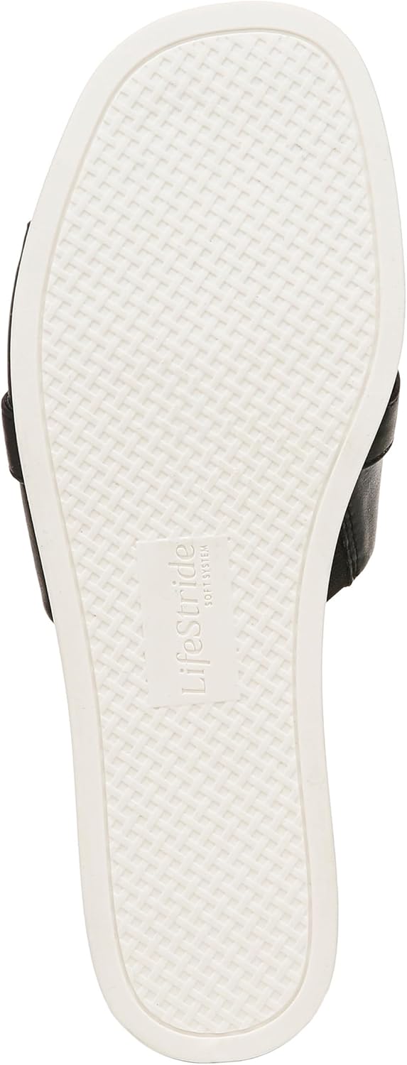 LifeStride Women's Genevieve Flat Sandal