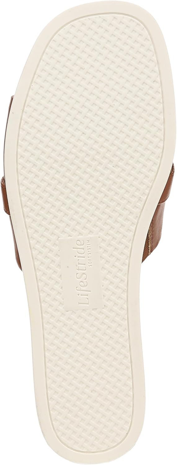 LifeStride Women's Genevieve Flat Sandal