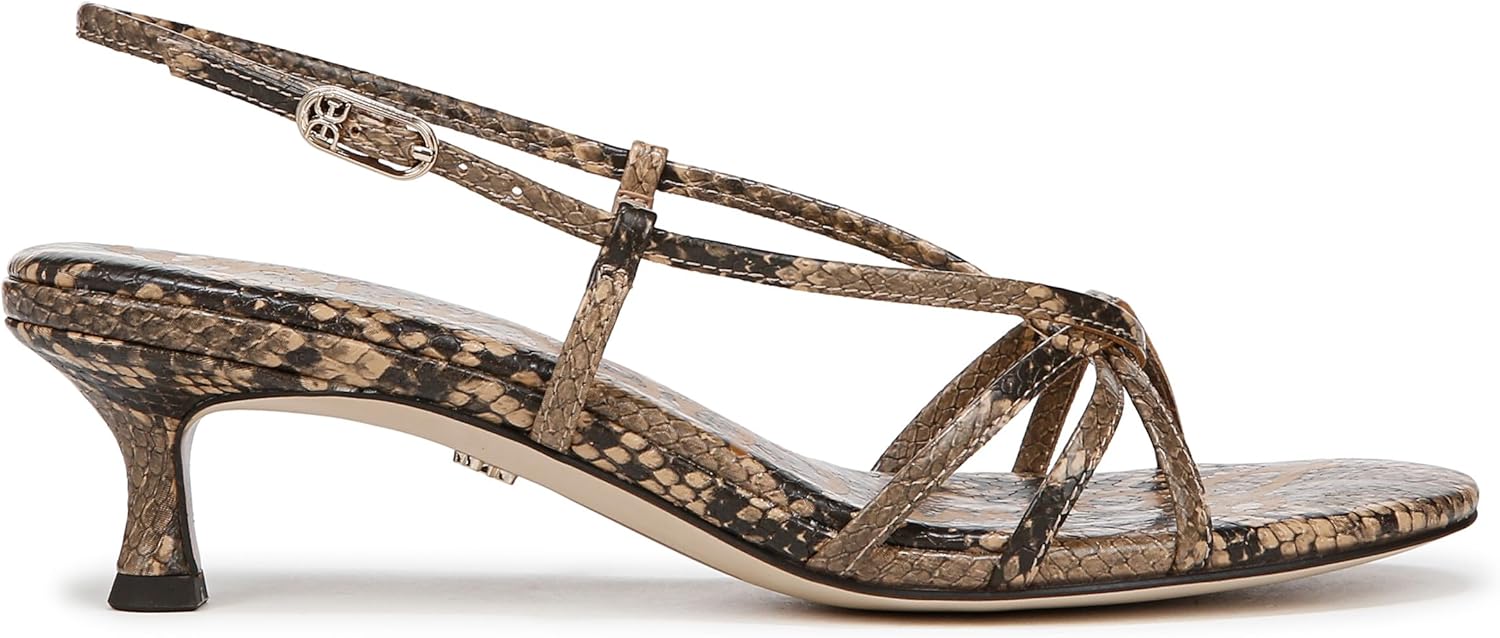 Sam Edelman Women's Cressa Strappy Kitten Heel Sandal