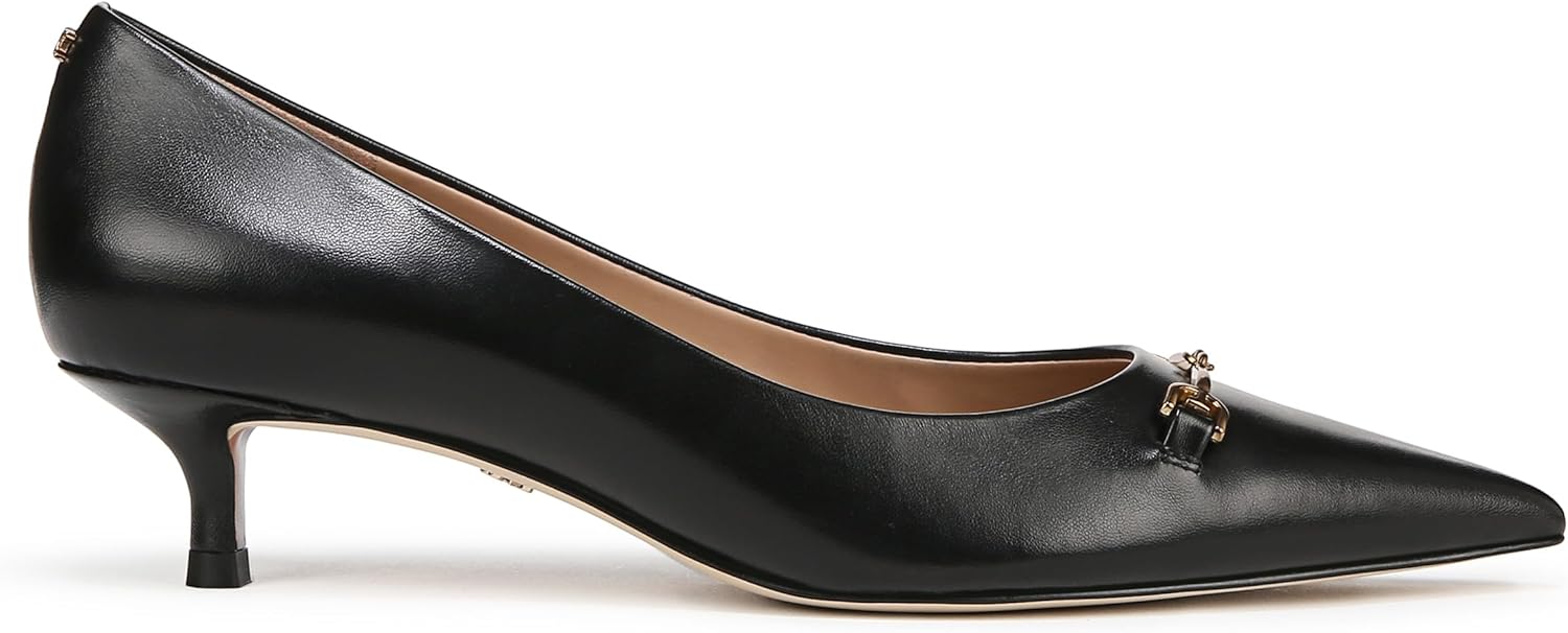 Sam Edelman Women's Kaya Pointed Toe Kitten Heel Pump