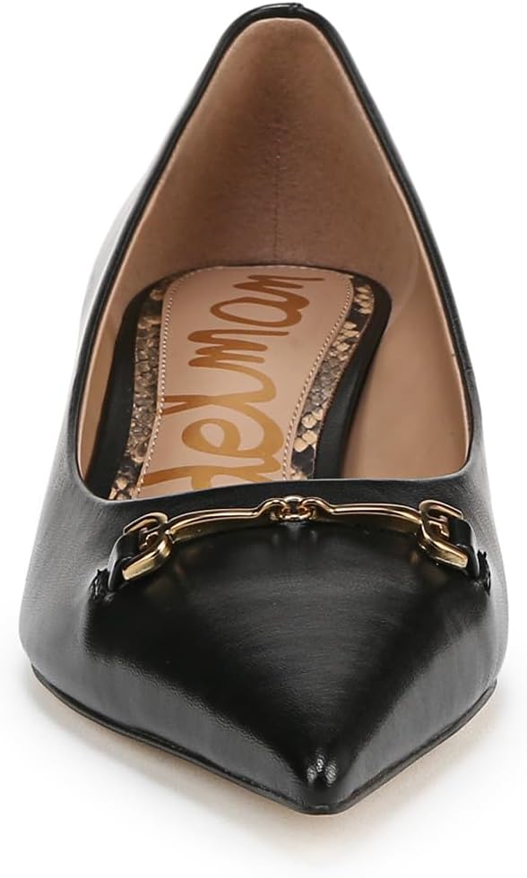 Sam Edelman Women's Kaya Pointed Toe Kitten Heel Pump