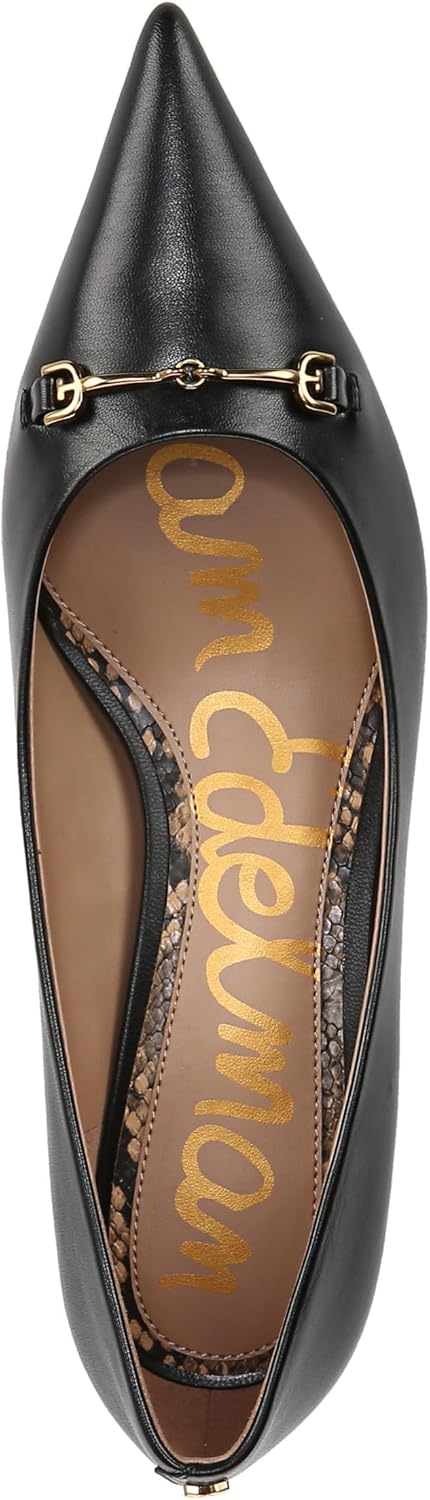 Sam Edelman Women's Kaya Pointed Toe Kitten Heel Pump