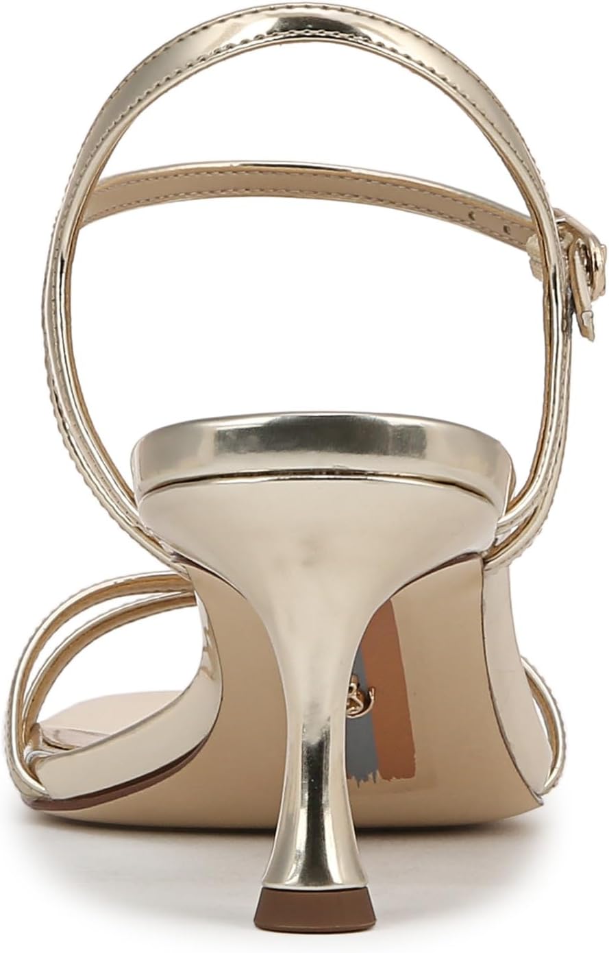 Sam Edelman Women's Presley Strappy Kitten Heel Sandal