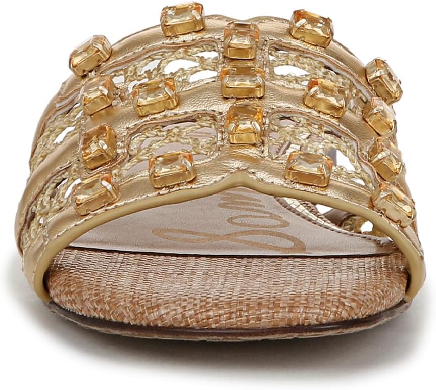 Sam Edelman Women's Blaire Embellished Flat Sandal