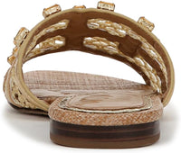 Sam Edelman Women's Blaire Embellished Flat Sandal