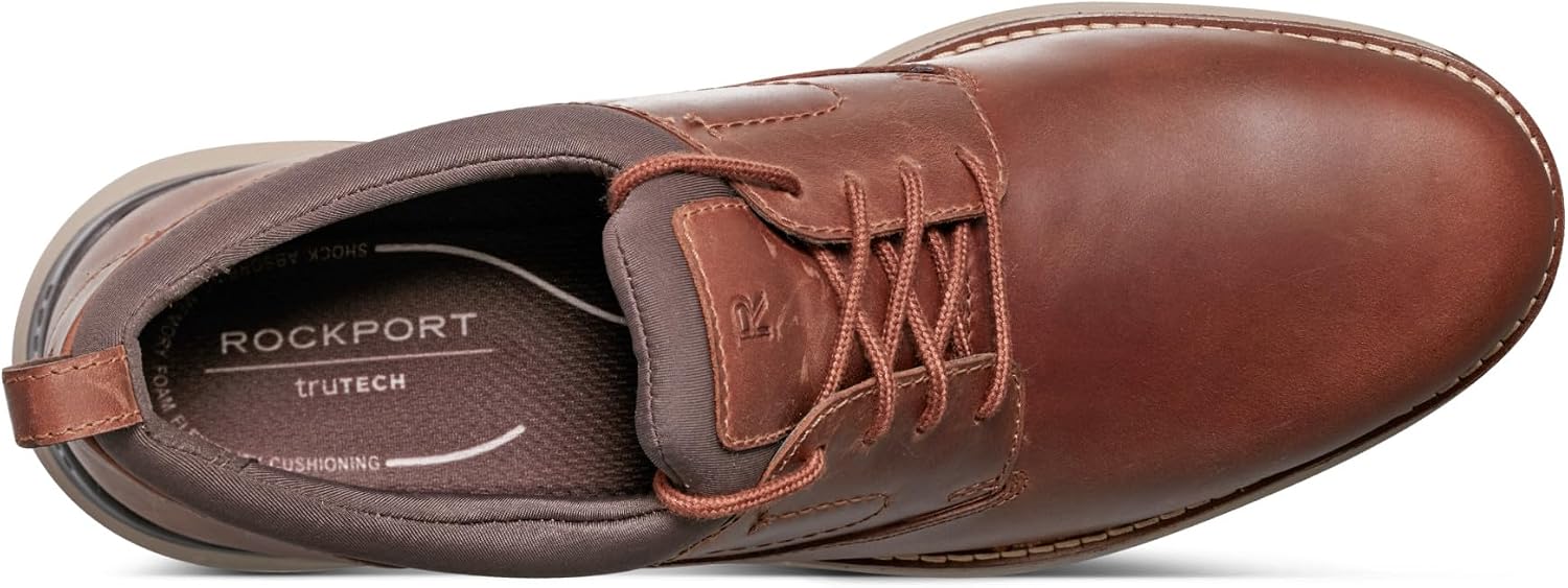 Rockport Men’s Lukah Lace‑Up Oxford Sneaker