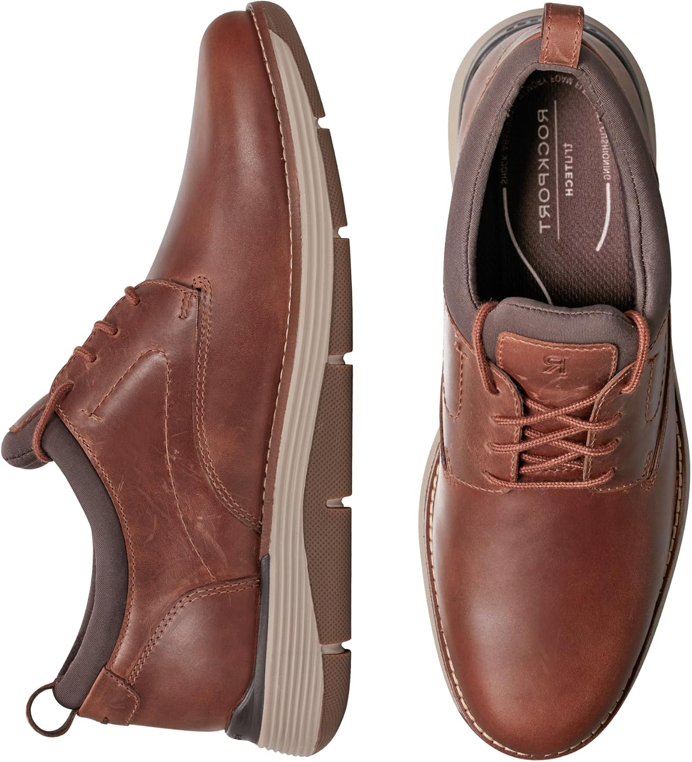 Rockport Men’s Lukah Lace‑Up Oxford Sneaker