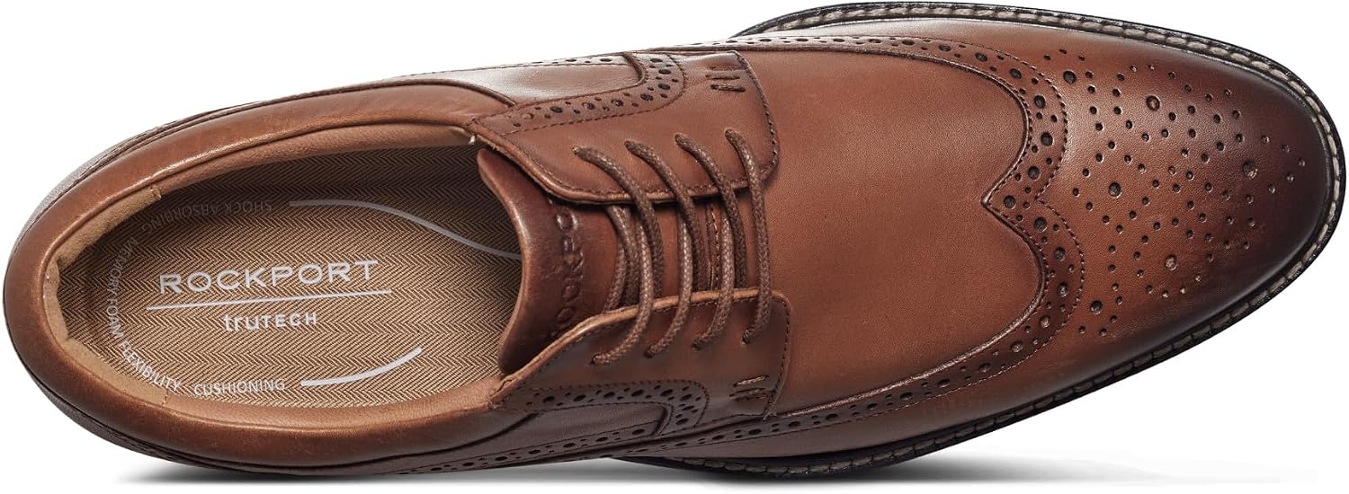 Rockport Men's Fallo Dress Lace-up Wingtip Oxford