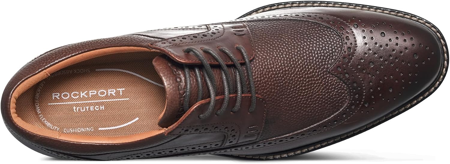 Rockport Men's Fallo Dress Lace-up Wingtip Oxford
