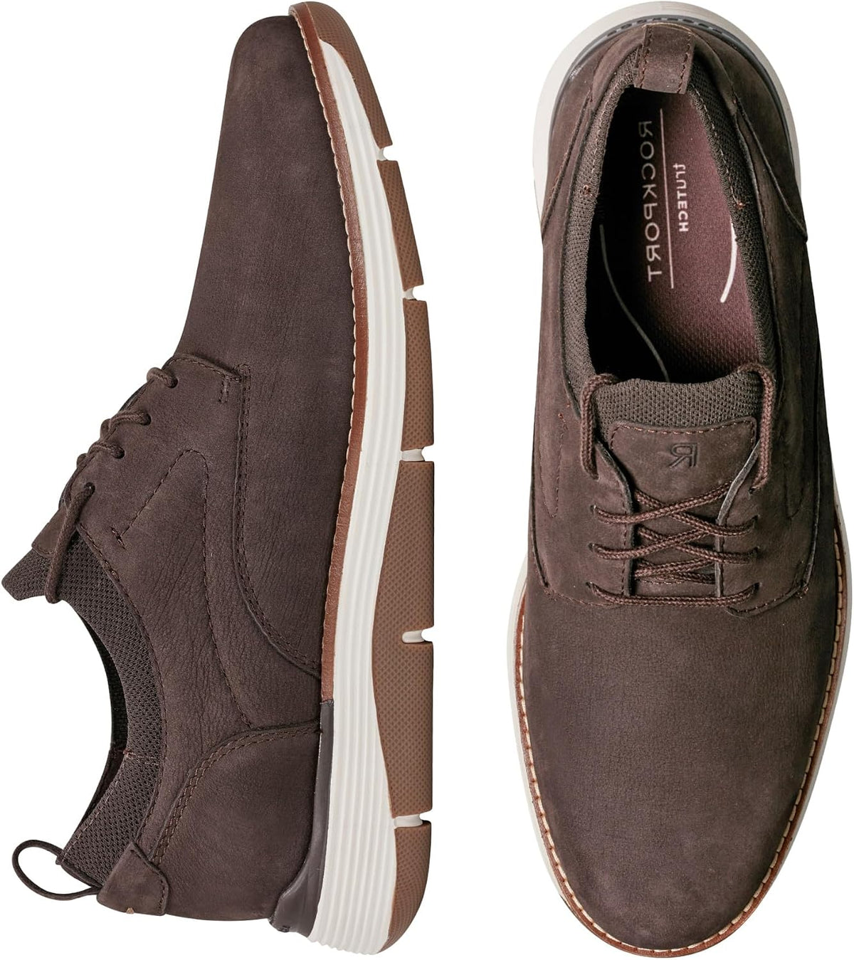 Rockport Men’s Lukah Lace‑Up Oxford Sneaker