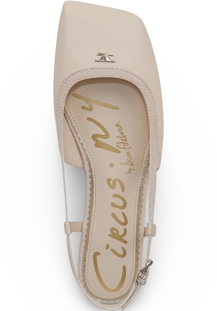 Circus NY by Sam Edelman Women's Allie Slingback Square-Toe Flats