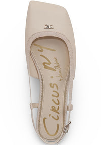 Circus NY by Sam Edelman Women's Allie Slingback Square-Toe Flats