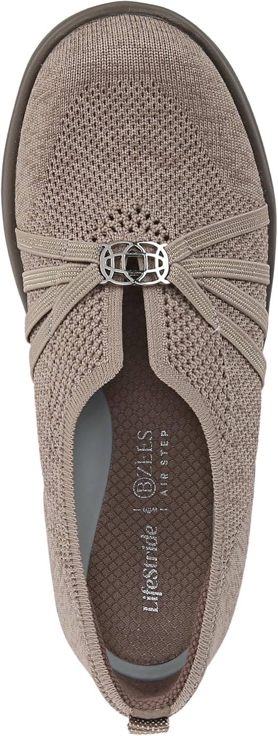 BZees Women's, Niche Slip On Ballet Flat