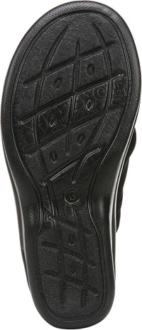 BZees Womens Smile 3 Slide Sandal