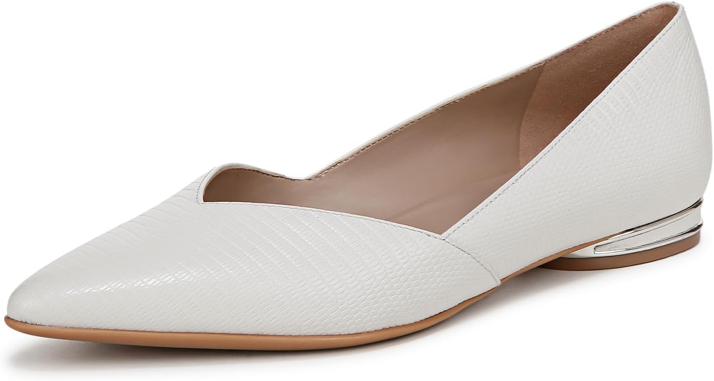 Warm White Snake Print
