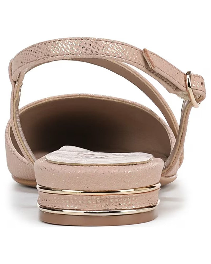 Naturalizer Womens Hawaii Pointed Toe Slingback Flats