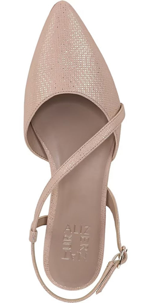 Naturalizer Womens Hawaii Pointed Toe Slingback Flats