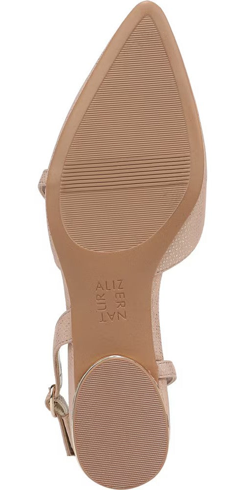 Naturalizer Womens Hawaii Pointed Toe Slingback Flats