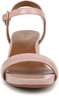 Naturalizer Womens Izzy Block Heel Ankle Strap Sandal