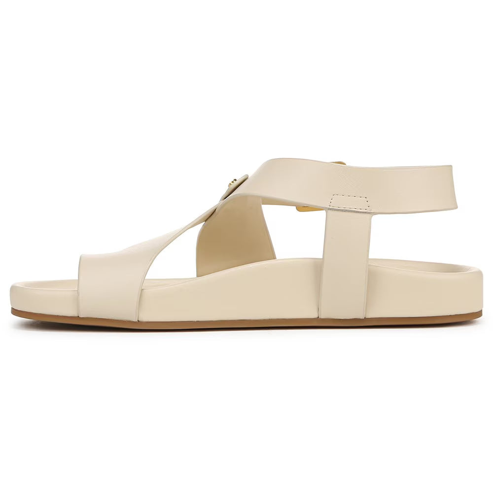 Franco Sarto Women' s Blair Toe Loop Buckle Flat Sandals