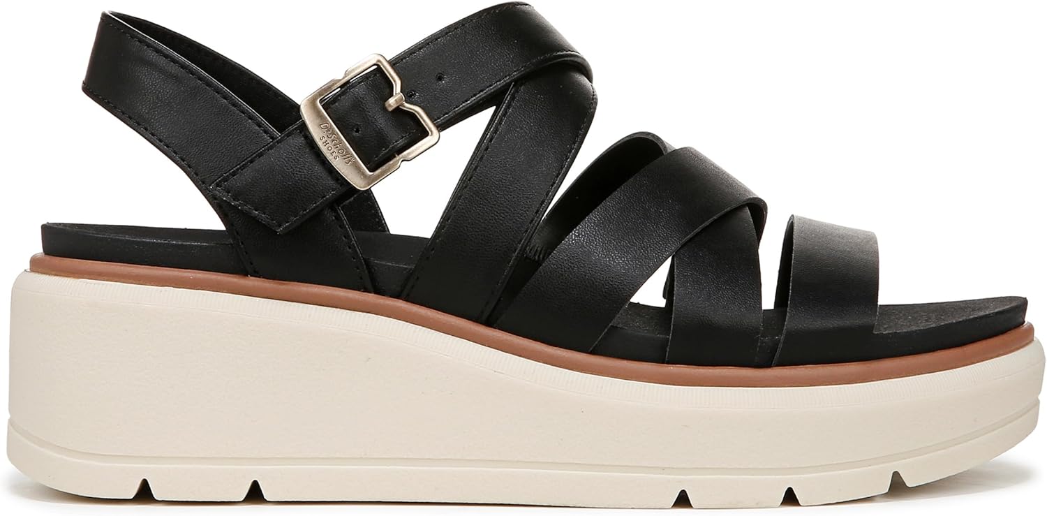 Dr. Scholl's Women's Nice Day Max Sun Wedge Sandal