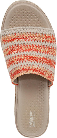 Bzees for LifeStride Women's Breezy Wedge Sandal