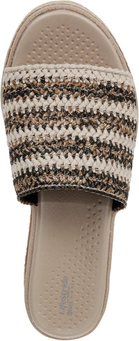 Bzees for LifeStride Women's Breezy Wedge Sandal