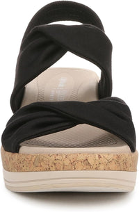 LifeStride Women's Riley Slingback Wedge Sandal