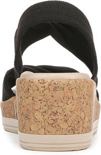 LifeStride Women's Riley Slingback Wedge Sandal