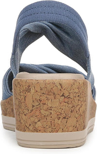 LifeStride Women's Riley Slingback Wedge Sandal