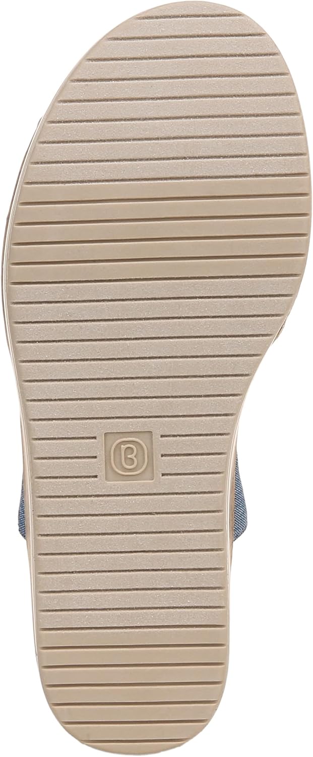 Bzees for Lifestride Women's Riley Slingback Wedge Sandal