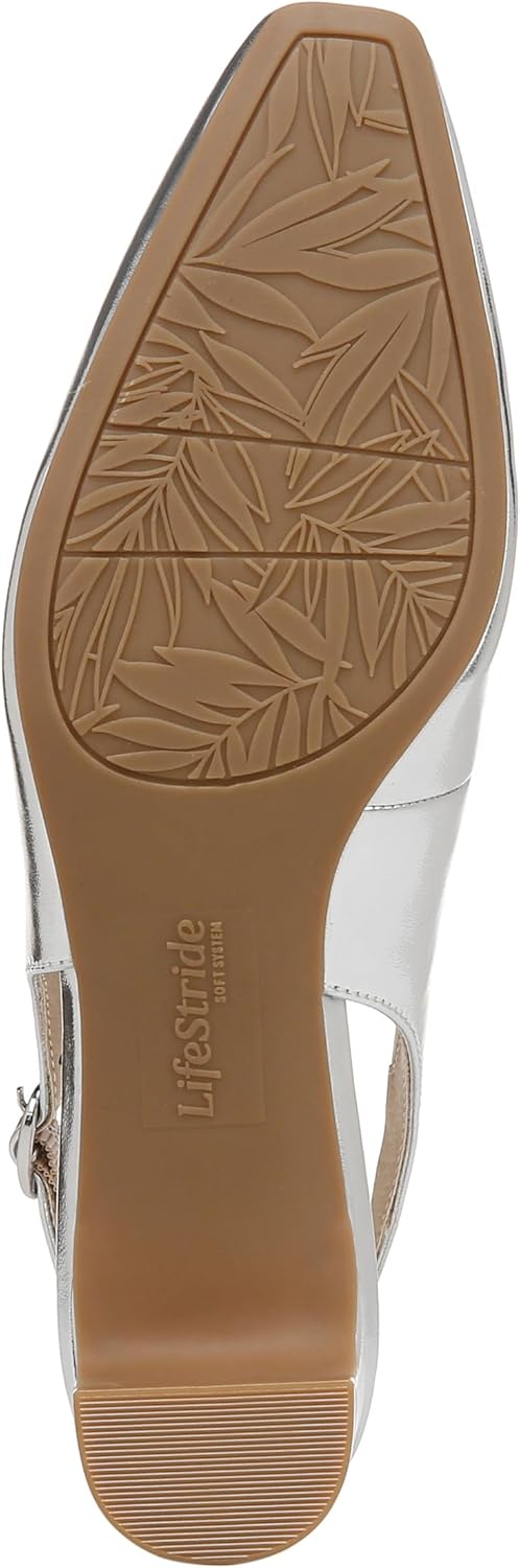 LifeStride Women's Lorena Pointed Toe Slingback Pump