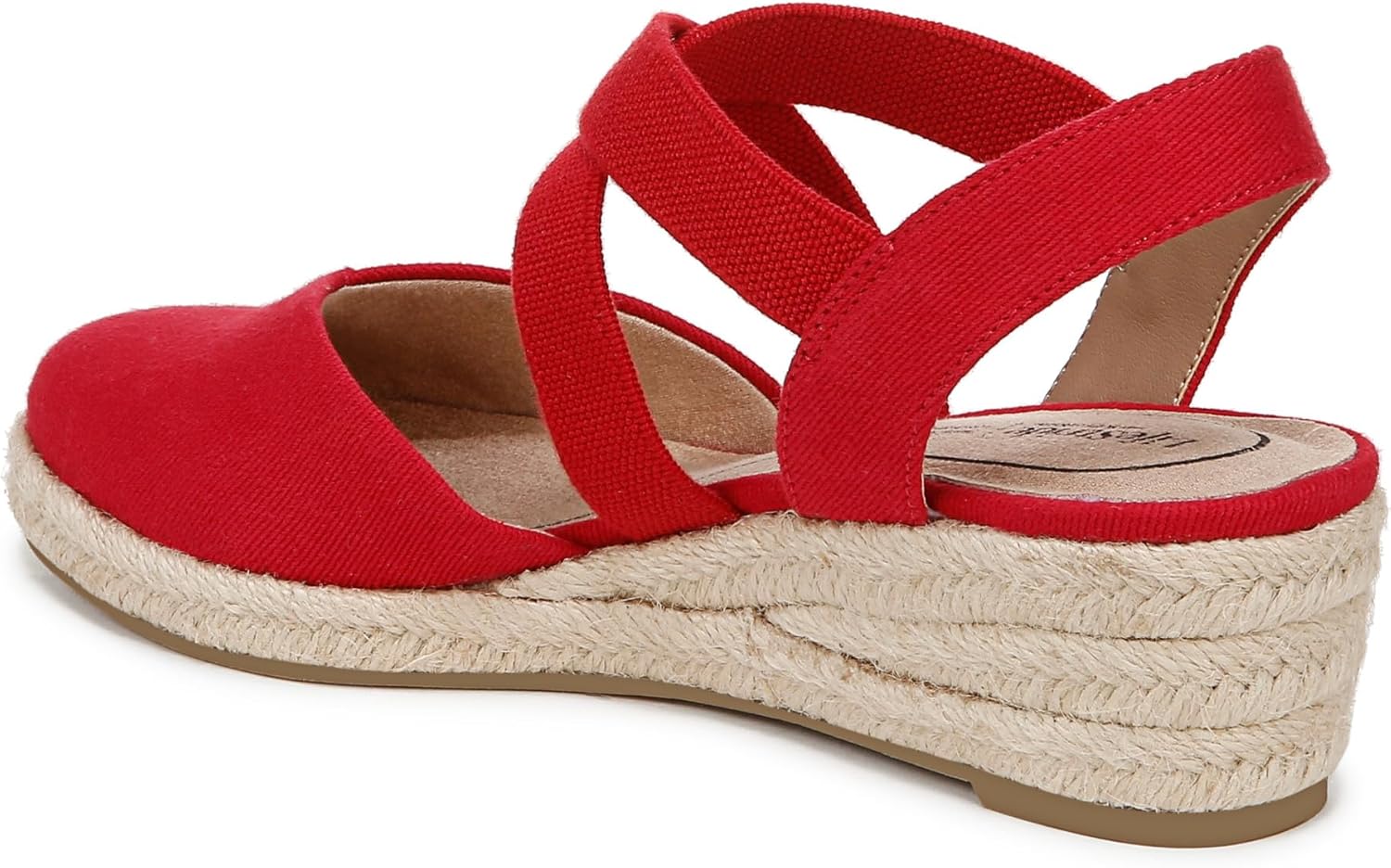LifeStride Women's Kimball Espadrille Wedge Sandal
