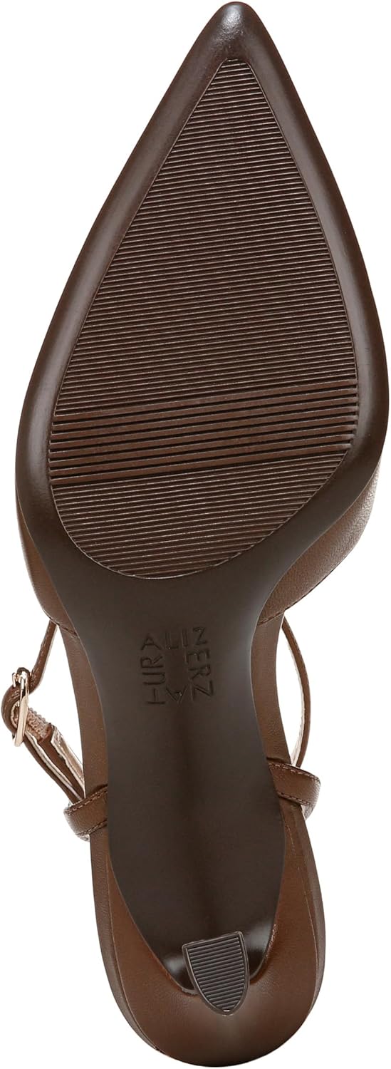 Naturalizer Womens Astrid Pointed Toe T-Strap Pump
