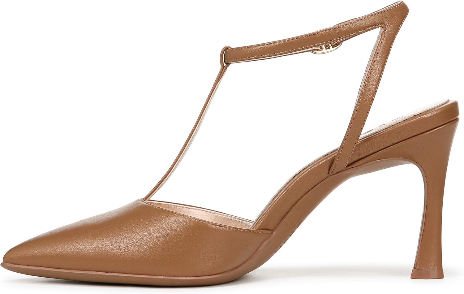 Naturalizer Womens Astrid Pointed Toe T-Strap Pump