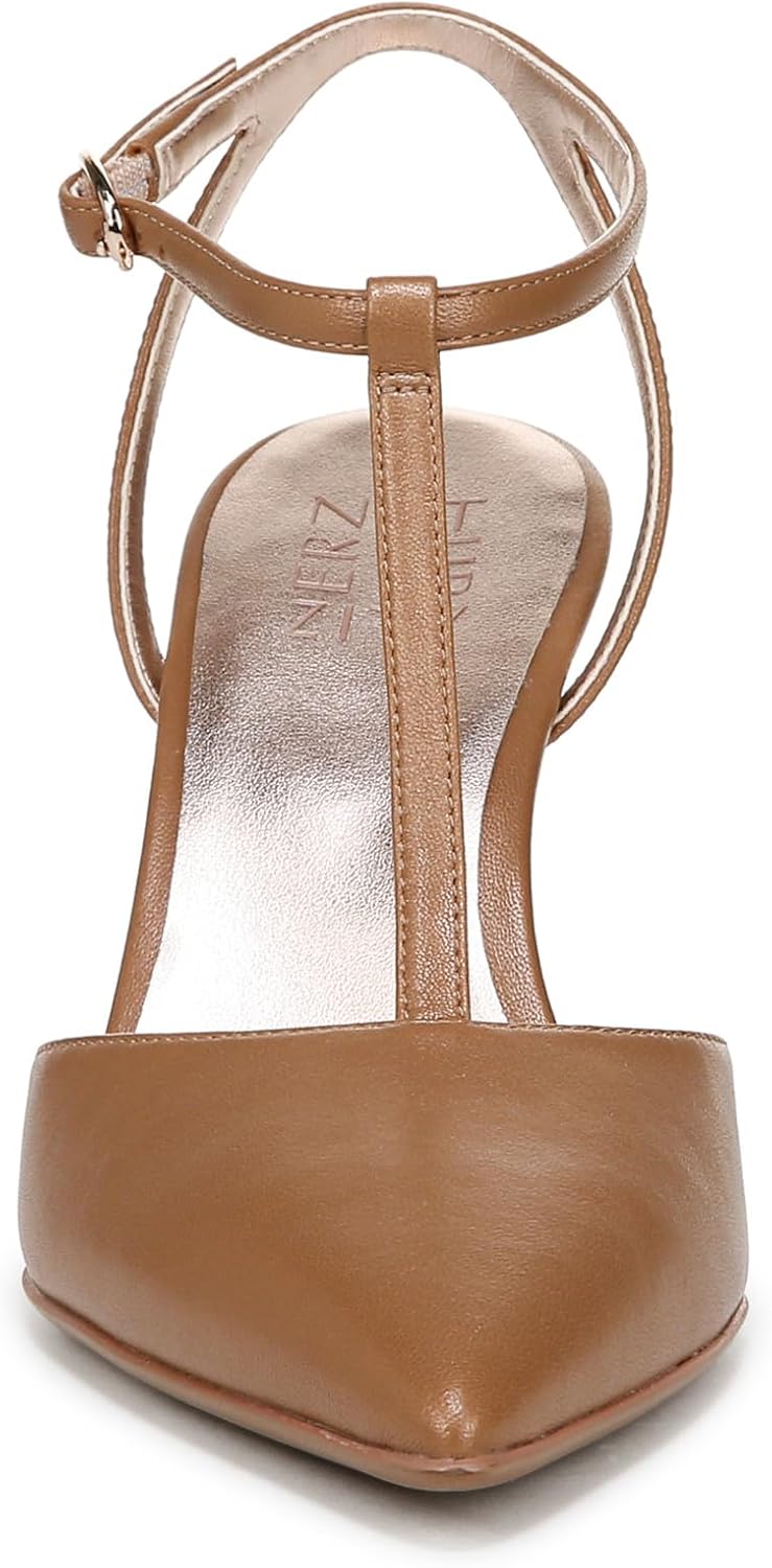Naturalizer Womens Astrid Pointed Toe T-Strap Pump