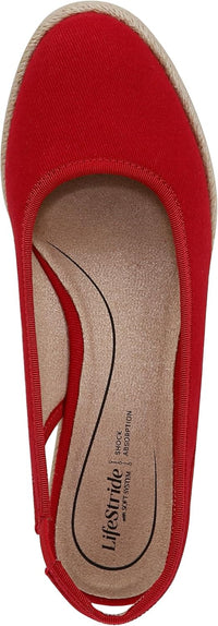 LifeStride Women's Kayden Espadrille Wedge Sandal