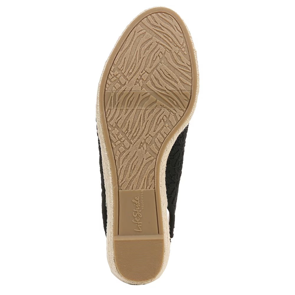 LifeStride Women's Kayden Espadrille Wedge Sandal