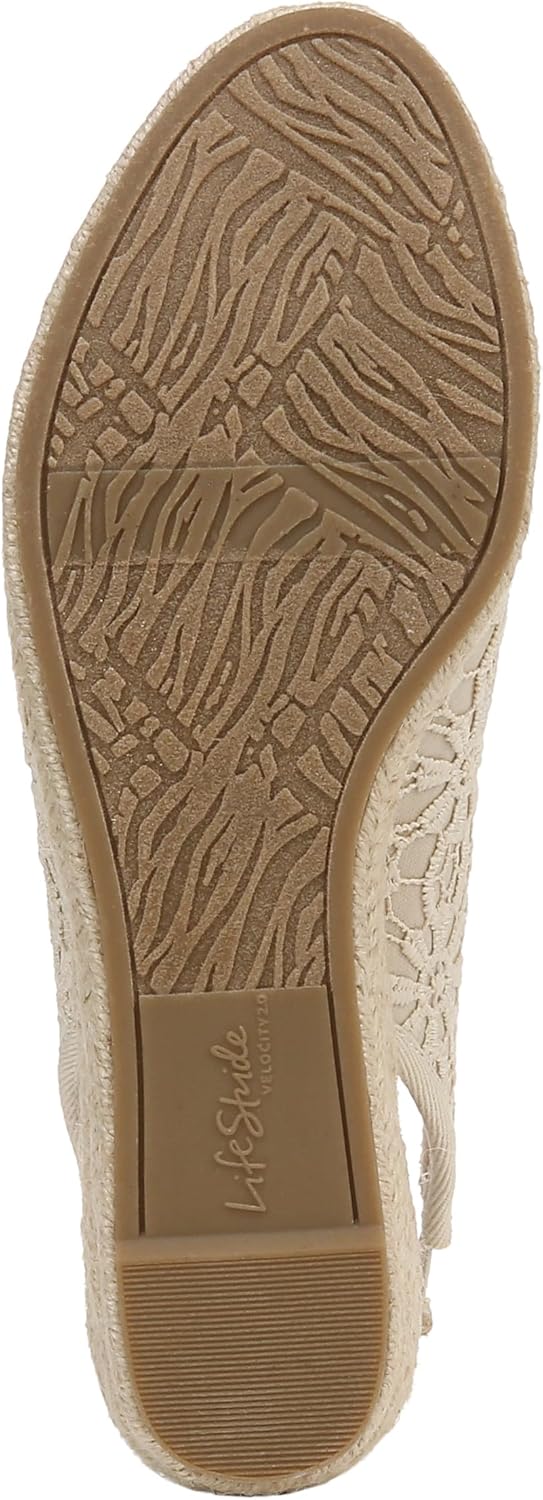 LifeStride Women's Kayden Espadrille Wedge Sandal