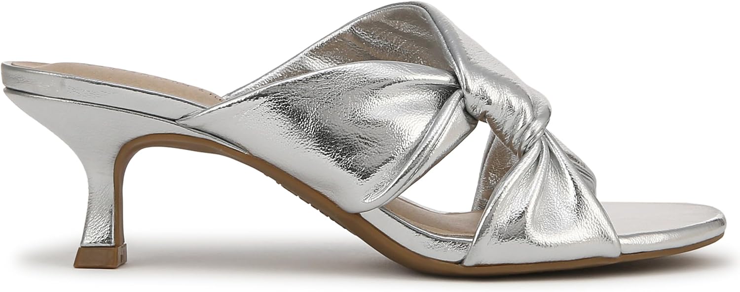LifeStride Women's Nori Slide Kitten Heel Sandal