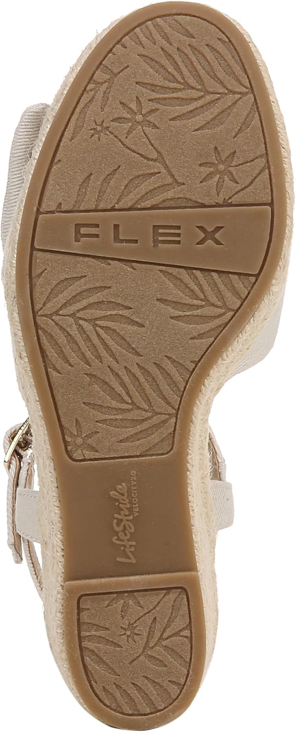 LifeStride Women's Tahlia Espadrille Wedge Sandal